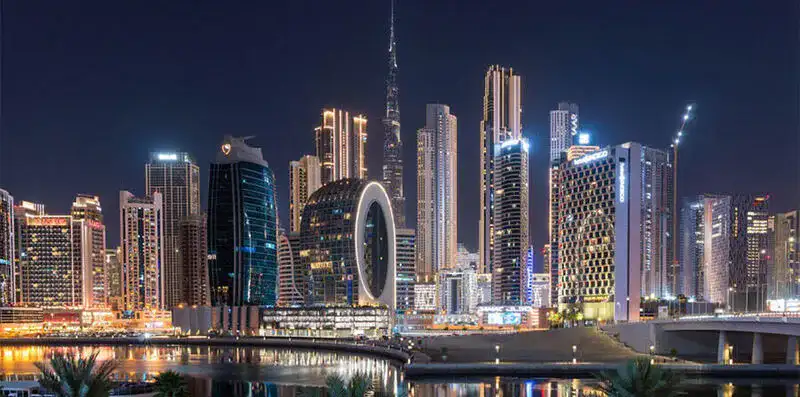 Dubai skyline — Netcom System Solution IT and ELV partner in the UAE